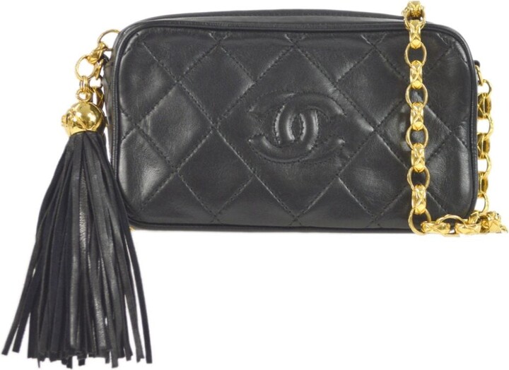 Chanel Pre Owned Small Diamond-Quilted Flap Crossbody Bag - ShopStyle