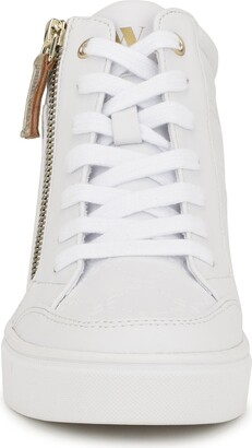 Nine West Tons Lace-Up Wedge Sneaker