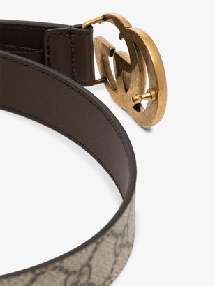 Gucci Brown GG Marmont Leather Belt
