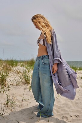 We The Free Chill Vibes Dropped Wide-Leg Jeans by at Free People - ShopStyle