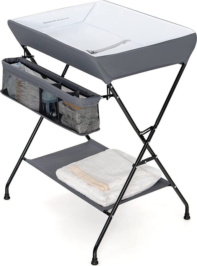 Folding Wide Nursery Diaper Baby Changing Table ShopStyle
