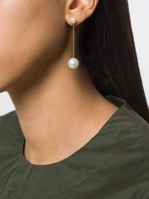 Delfina Delettrez 18kt gold Virus pearl earring