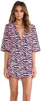 Thumbnail for your product : Milly Capella Deep V Neck Tunic Dress