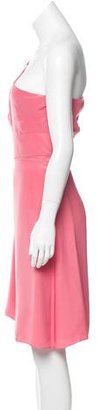Valentino Silk One-Shoulder Dress