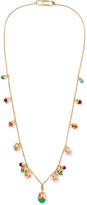 Thumbnail for your product : Aurélie Bidermann Lily Of The Valley Gold-plated Beaded Necklace - one size