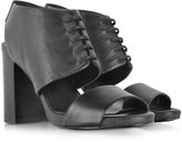 Thumbnail for your product : See by Chloe Black Leather Lace Up Sandal