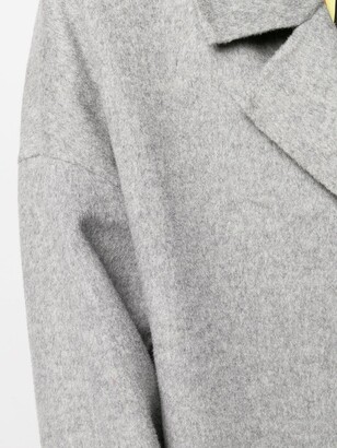 Karl Lagerfeld Paris Colour-Block Button Coat