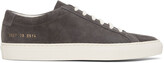 Thumbnail for your product : Common Projects Black Suede Achilles Low Sneakers