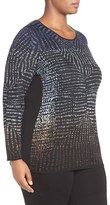Thumbnail for your product : Nic+Zoe Plus Size Women's Jacquard Pullover