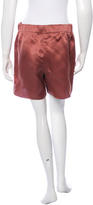 Thumbnail for your product : Brunello Cucinelli Silk Mini Shorts