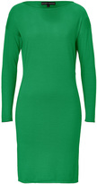 Thumbnail for your product : Ralph Lauren Black Label Meadow Green Cashmere-Silk Knit Dress