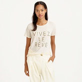 Thumbnail for your product : J.Crew Vivez le rêve T-shirt