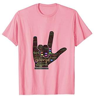 American Sign Language ASL "I Love You" T-Shirt
