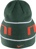 Thumbnail for your product : Nike Miami Hurricanes FB Player Knit Hat