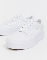 asos vans old skool platform
