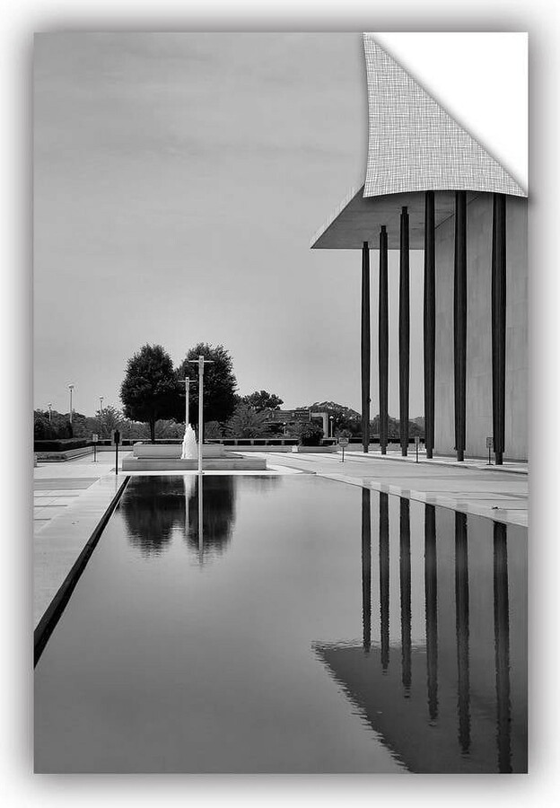 ArtAppealz Steve Ainsworth "The Kennedy Center Pool" Removable Wall Art