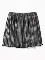 Thumbnail for your product : Old Navy Pleated Metallic Skirt for Girls