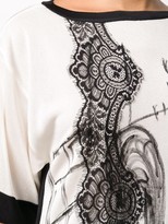 Thumbnail for your product : Antonio Marras lace detailed oversized T-shirt