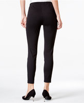 Thumbnail for your product : Maison Jules Flocked Polka-Dot Pull-On Ponte Pants, Only at Macy's
