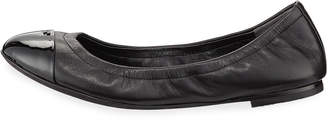Tory Burch Shelby Leather Ballet Flat