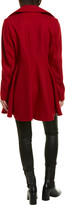 Thumbnail for your product : Laundry by Shelli Segal Melton Fit & Flare Wool-Blend Coat