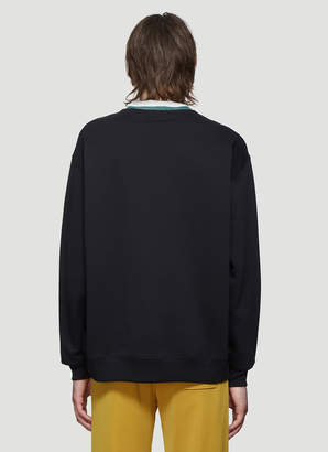 Acne Studios Crewneck Sweater in Black