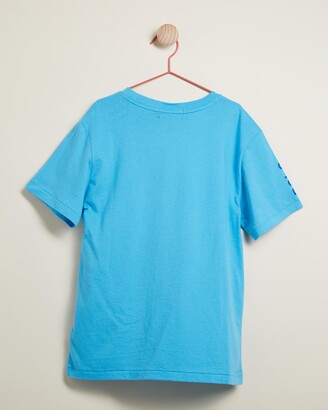 Polo Ralph Lauren Boy's Blue Printed T-Shirts - Jersey T-Shirt - Kids-Teens