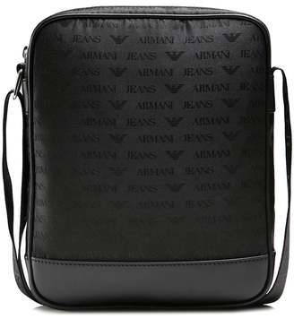 Armani Jeans Logo Messenger Bag