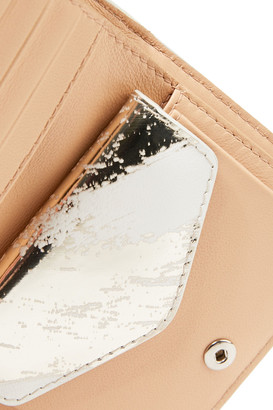 Maison Margiela Coated Mirrored-leather Wallet