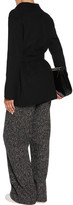 Thumbnail for your product : Maje Belted Wool-Blend Coat