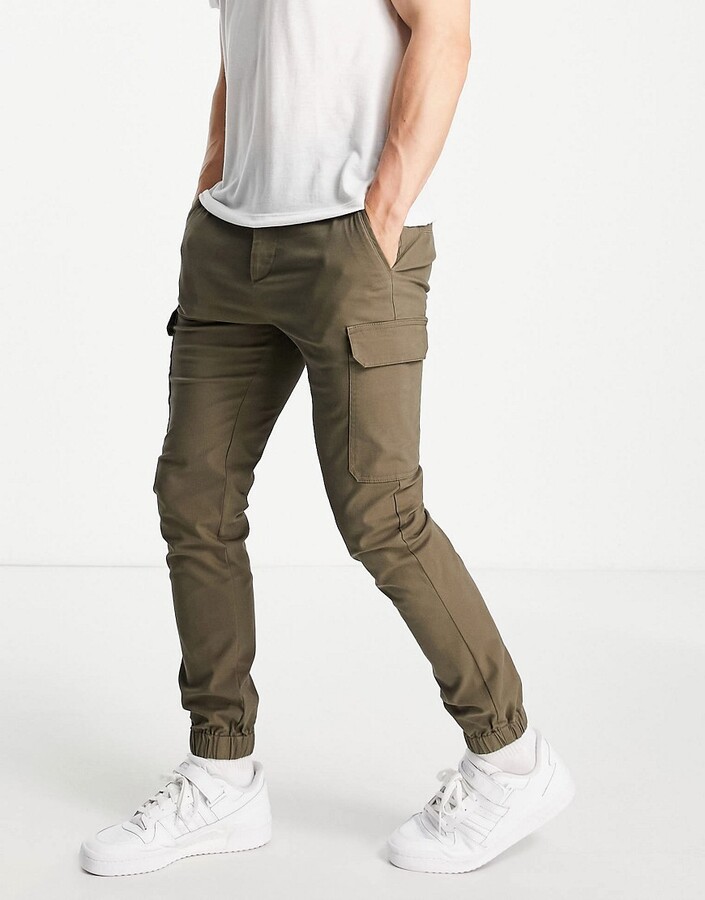 Mens Cuffed Cargo Pants | Shop the world's largest collection of fashion |  ShopStyle UK