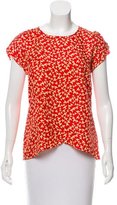 Thumbnail for your product : Sea Printed Silk Top
