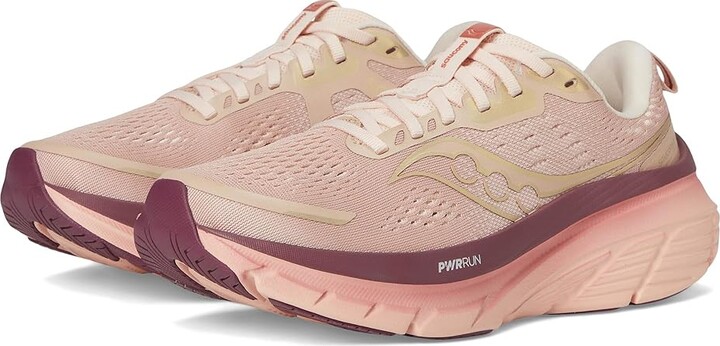 Saucony Guide 18 Women's Running Shoes Cameo/Terra : 5 B - Medium, Leather