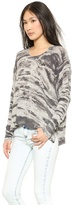 Thumbnail for your product : Enza Costa Cashmere Printed Pullover
