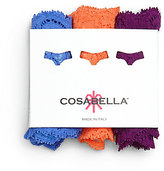 Thumbnail for your product : Cosabella Never Say Never Lace Thong/Pack of 3