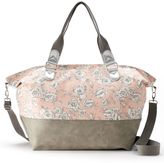 Thumbnail for your product : Candies Candie's ® floral convertible weekender bag