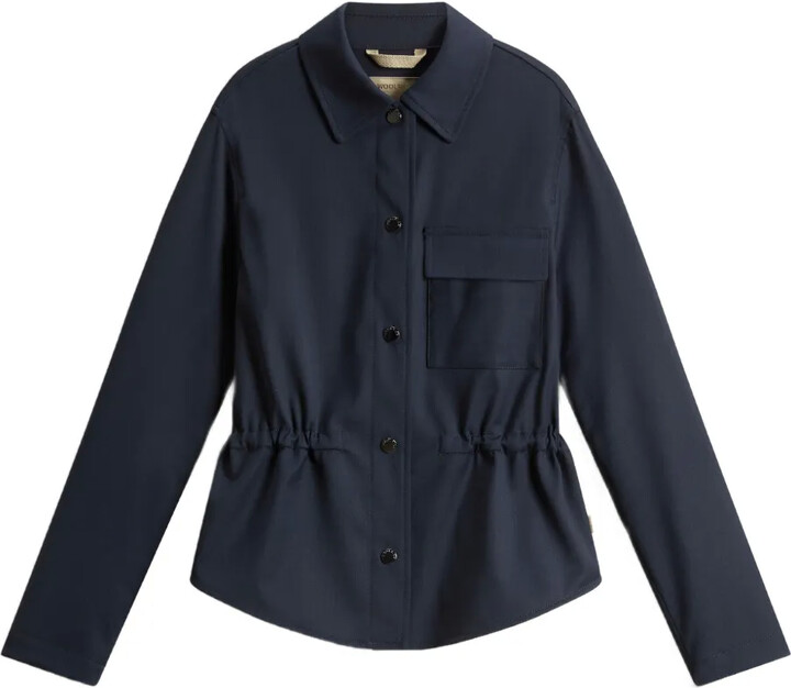 Woolrich Drawstring Overshirt