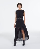 Thumbnail for your product : The Kooples Long semi-sheer dress