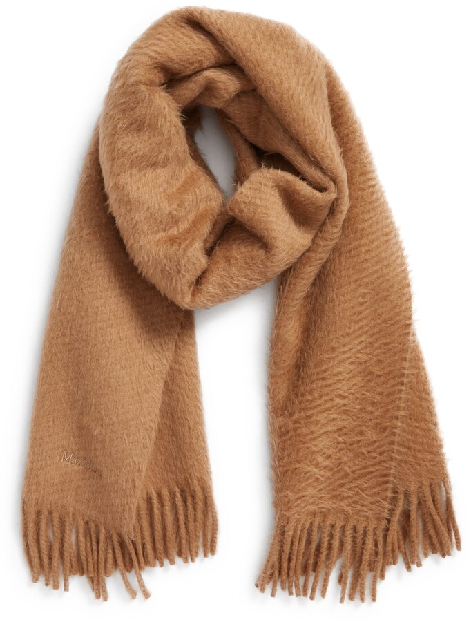 Max Mara Camel Hair Scarf - ShopStyle Beauty Products