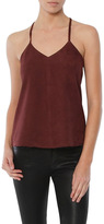 Thumbnail for your product : Karina Grimaldi Kant Suede Cami