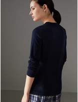 Thumbnail for your product : Burberry Silk Cashmere Sweater