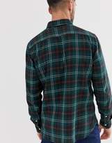 Thumbnail for your product : Levi's sunset 1 pocket check flannel shirt in cummings caviar green