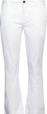 ボトムスその他 DEPARTMENT 5 Misa white cotton wide trousers DEPARTMENT 5 Misa white cotton wide trousers - ShopStyle Pants