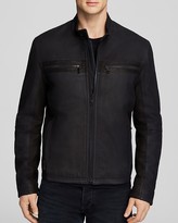 Thumbnail for your product : Andrew Marc New York 713 Andrew Marc Liam Distressed Moto Jacket