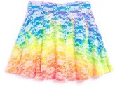 Thumbnail for your product : Flowers by Zoe Lace Skater Skirt (Big Girls)