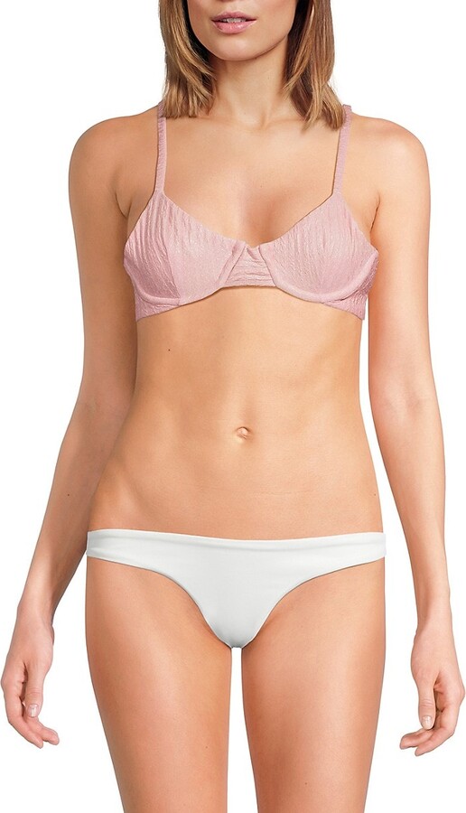Peixoto Bailey Textured Bikini Top