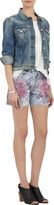 Thumbnail for your product : Rialto Hand-Painted Vintage Shorts-Blue