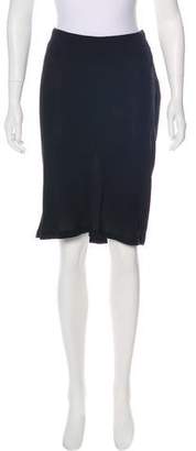 Ann Demeulemeester Silk Knee-Length Skirt