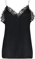 Thumbnail for your product : boohoo Petite Sian Satin Lace Cami Top