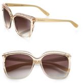 Thumbnail for your product : Jimmy Choo Oversized Crystal-Embellished Sunglasses